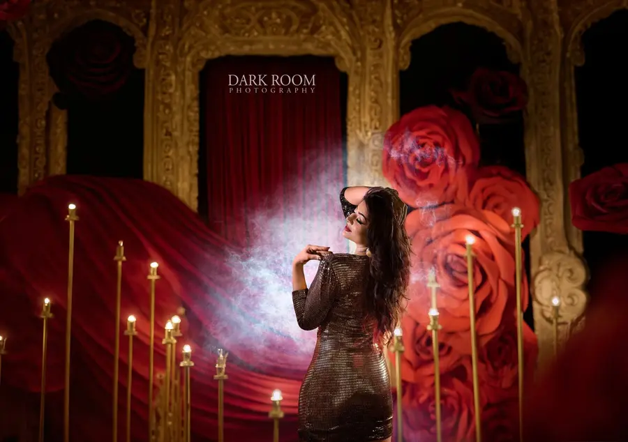 Crimson roses, golden sparkle, and a celebration worthy of the occasion. 🌹 in Sri Lanka photographed by Dark Room image 17