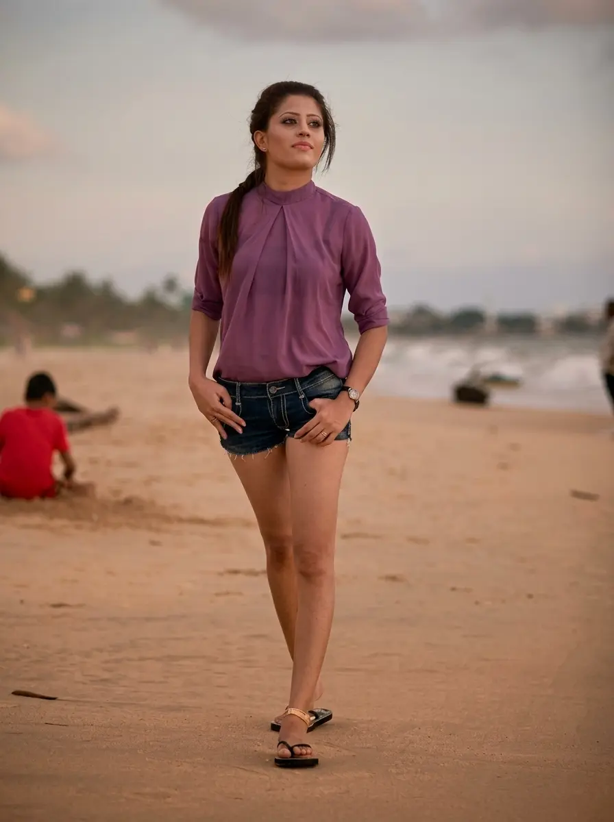 Oshadi Himasha Chavindi Beach Shoot photoshoot in Sri Lanka image 04