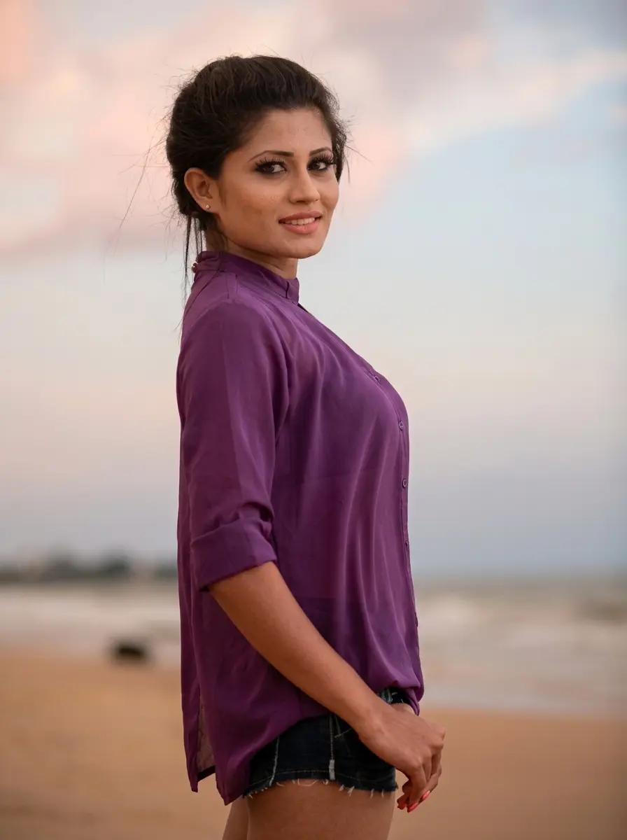 Oshadi Himasha Chavindi Beach Shoot photoshoot in Sri Lanka image 10