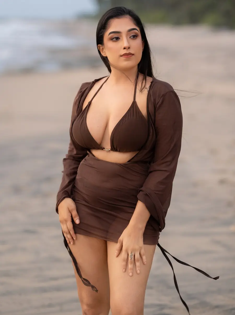 Rukshila Fernando Rukshila Fernando - Brown Sands – Beach Glamour photoshoot photo 05