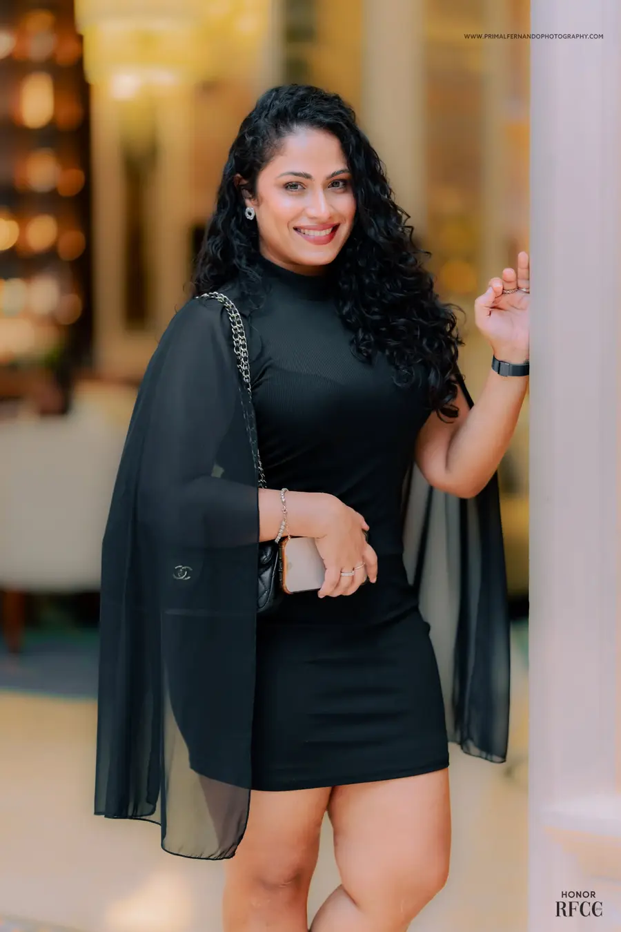 Sandani Fernando Sandani Fernando – Black Elegance photoshoot photo 02
