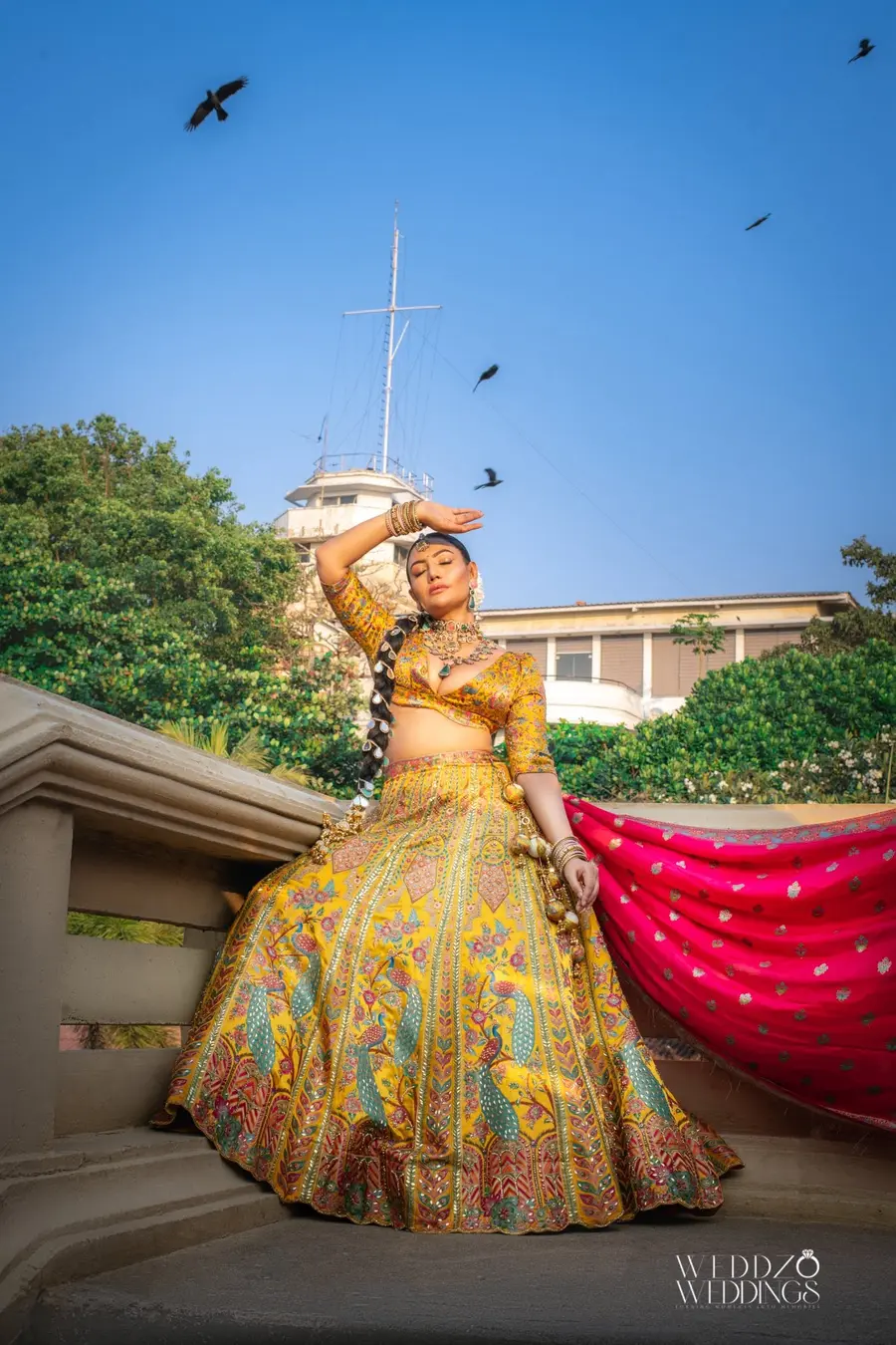 Teena Shanell Fernando Bridal photoshoot in Sri Lanka photographed by Weddzo Weddings image 01