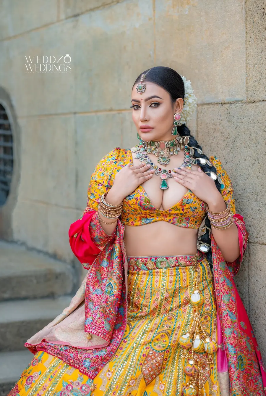 Teena Shanell Fernando Bridal photoshoot in Sri Lanka photographed by Weddzo Weddings image 09