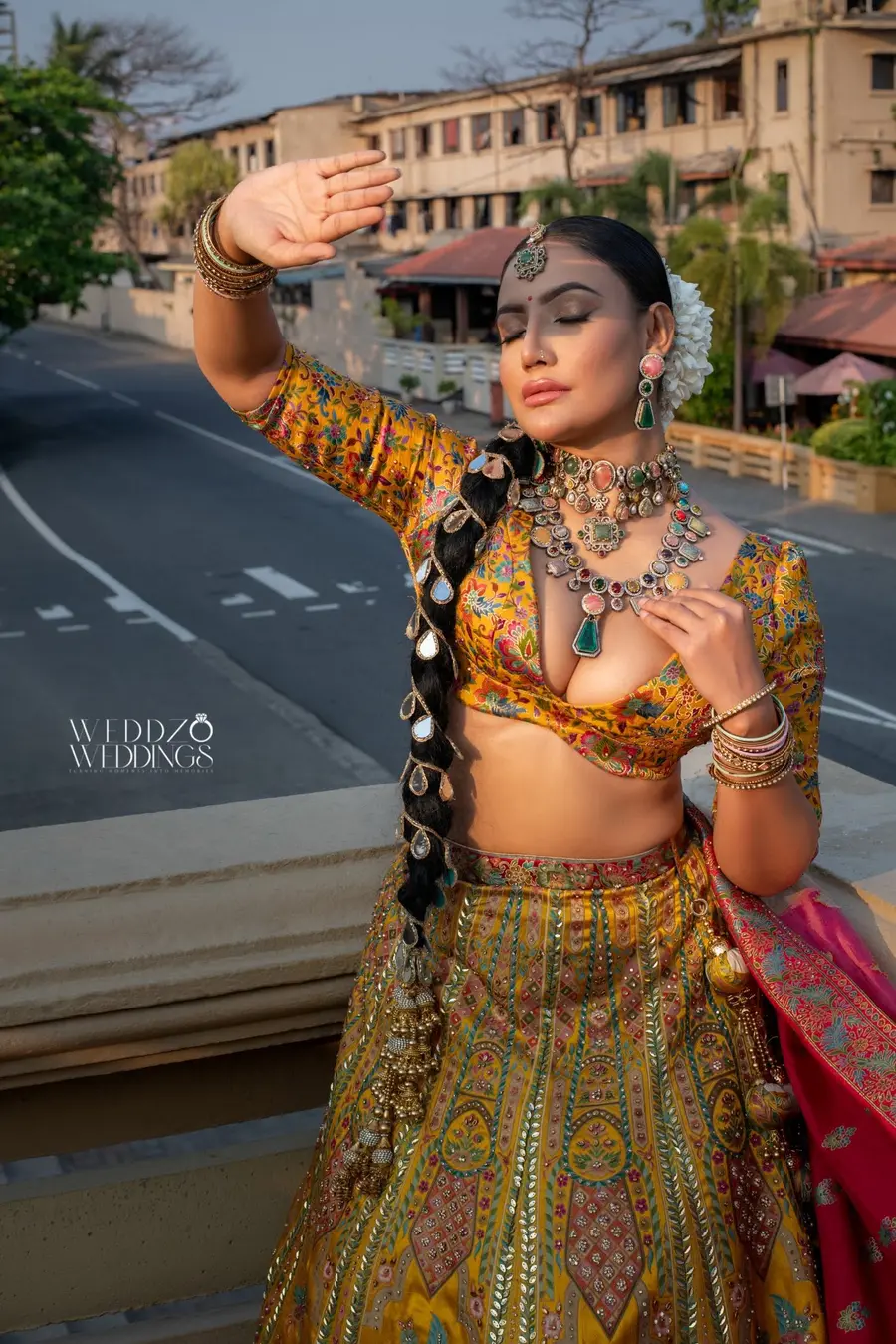 Teena Shanell Fernando Bridal photoshoot in Sri Lanka photographed by Weddzo Weddings image 10