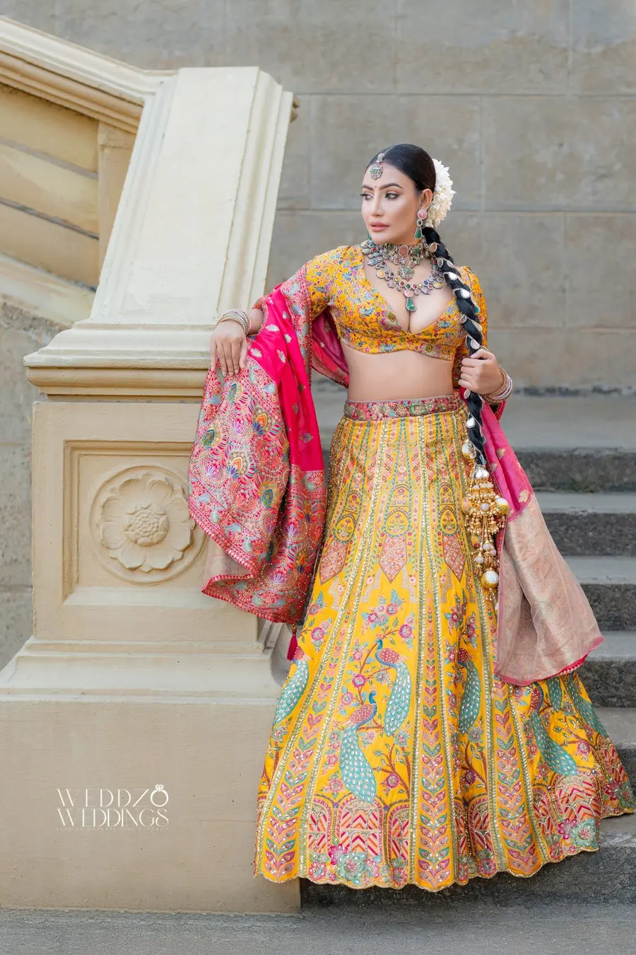 Teena Shanell Fernando Bridal photoshoot in Sri Lanka photographed by Weddzo Weddings image 12