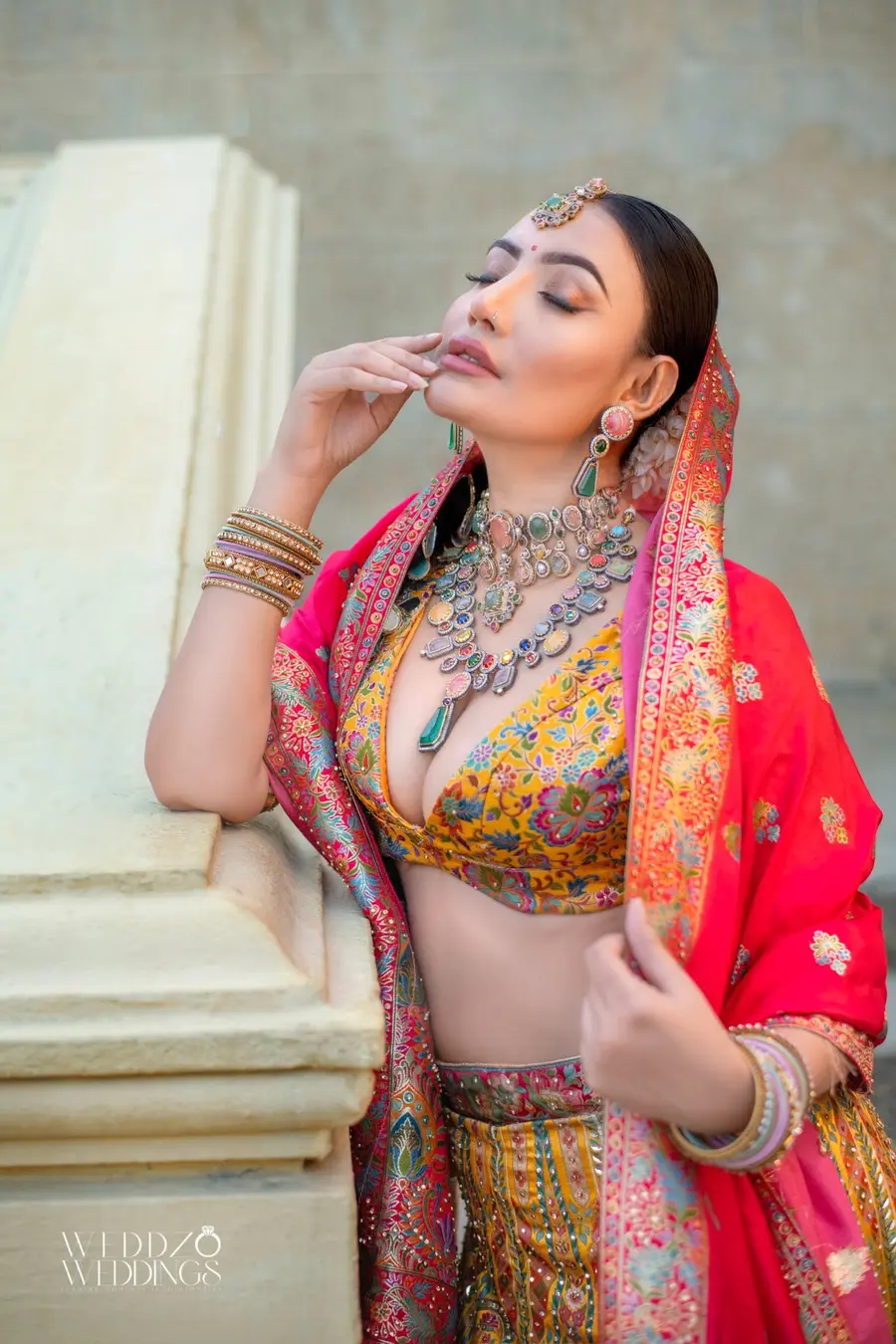 Teena Shanell Fernando Bridal photoshoot in Sri Lanka photographed by Weddzo Weddings image 13