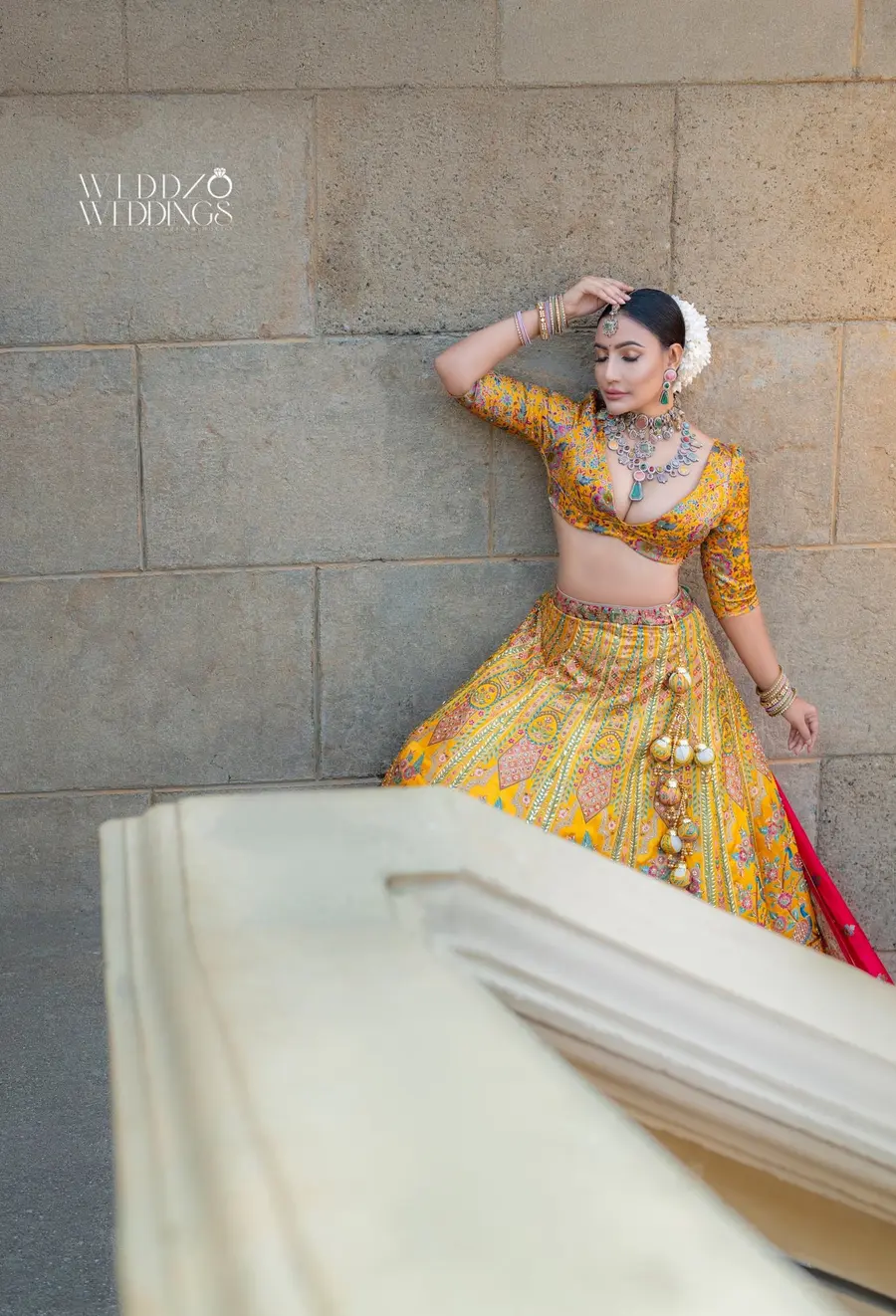Teena Shanell Fernando Bridal photoshoot in Sri Lanka photographed by Weddzo Weddings image 14