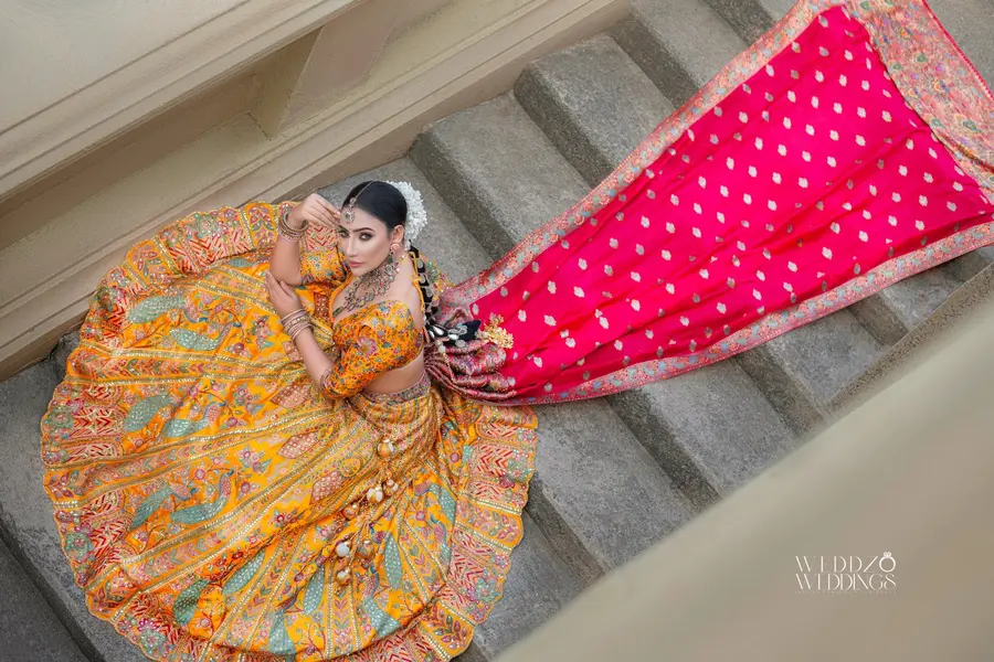 Teena Shanell Fernando Bridal photoshoot in Sri Lanka photographed by Weddzo Weddings image 15