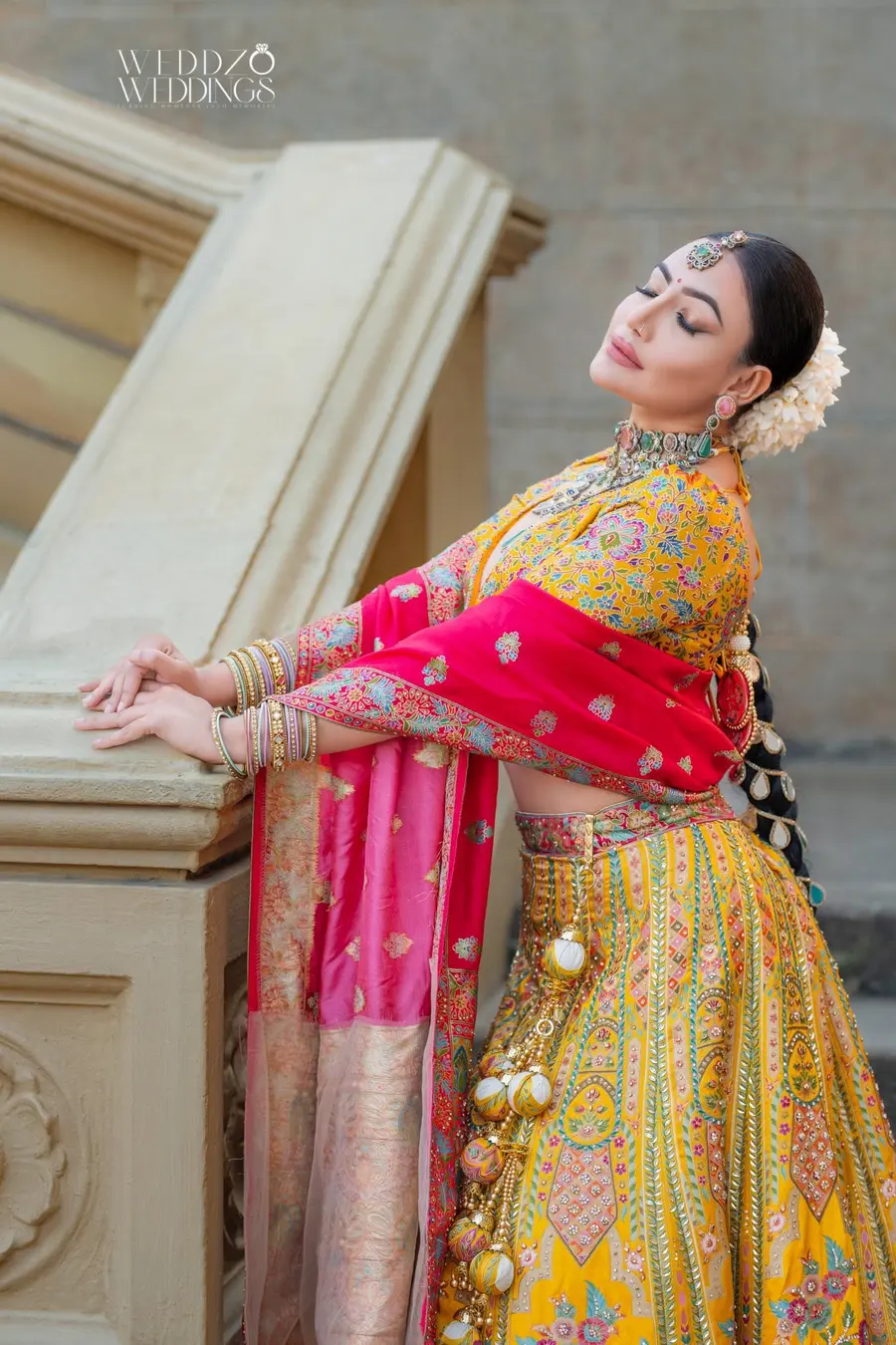 Teena Shanell Fernando Bridal photoshoot in Sri Lanka photographed by Weddzo Weddings image 16