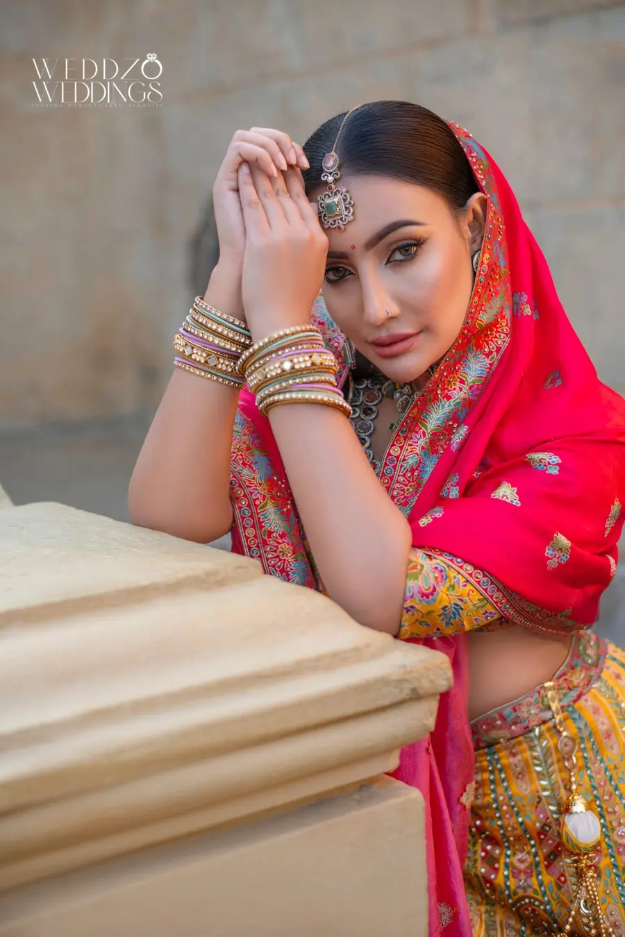 Teena Shanell Fernando Bridal photoshoot in Sri Lanka photographed by Weddzo Weddings image 17