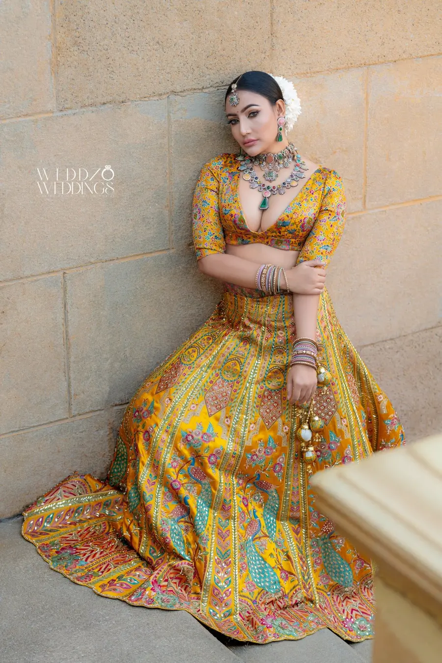 Teena Shanell Fernando Bridal photoshoot in Sri Lanka photographed by Weddzo Weddings image 18