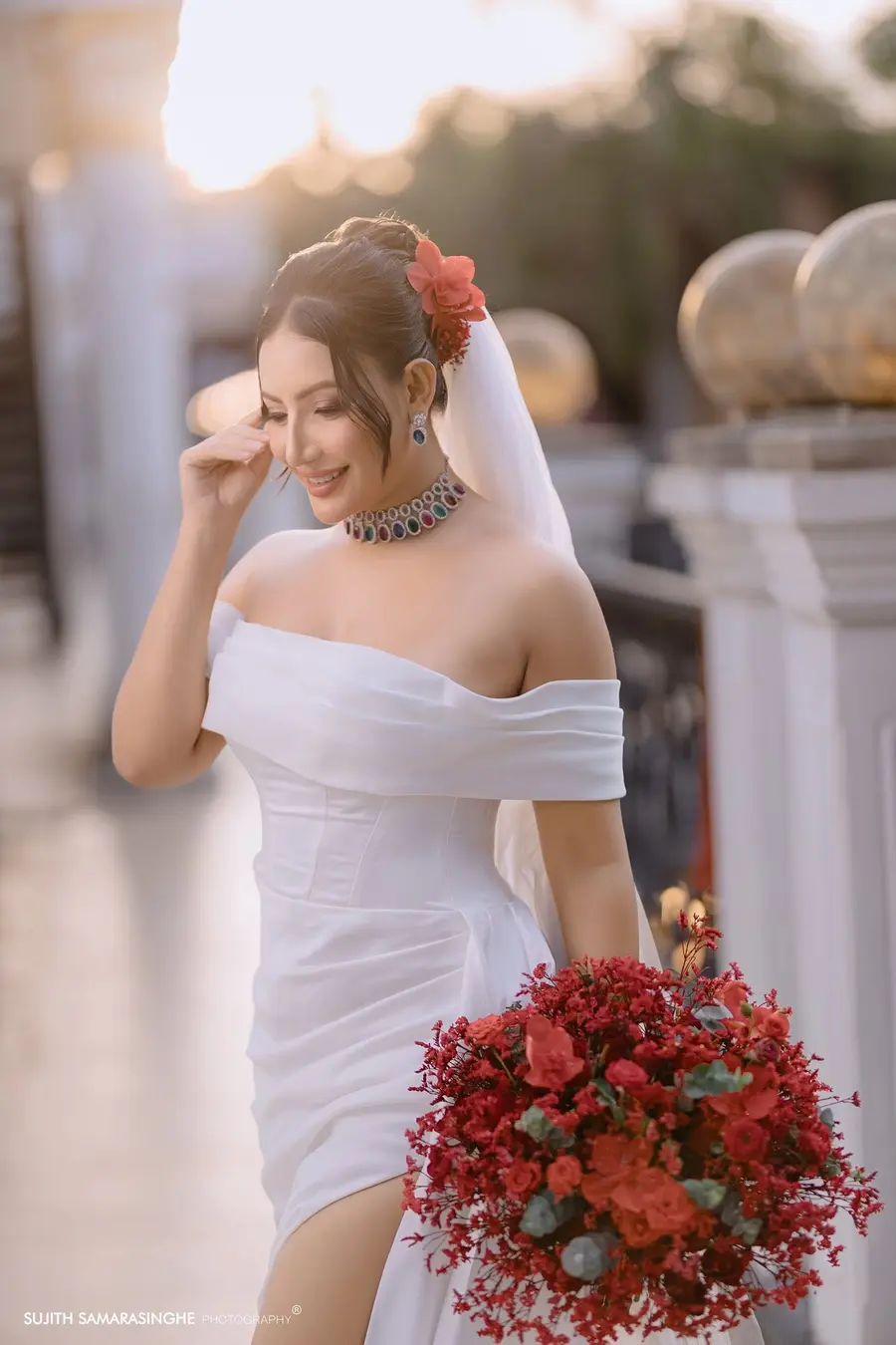 Teena Shanell Fernando Bridal photoshoot in Sri Lanka photographed by Sujith Samarasinghe Photography image 13