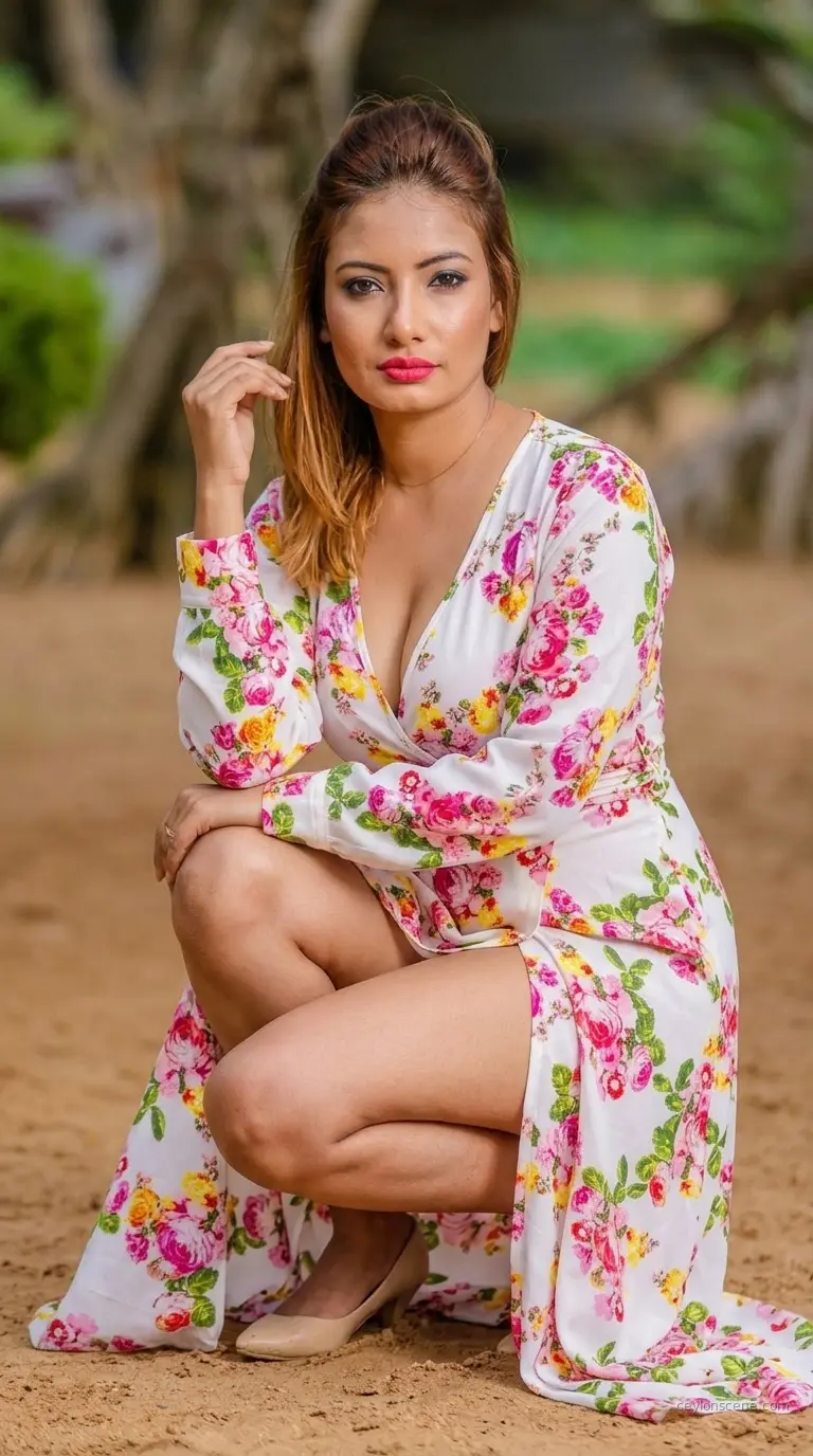 Teena Shanell Fernando Outdoor photoshoot in Sri Lanka image 10