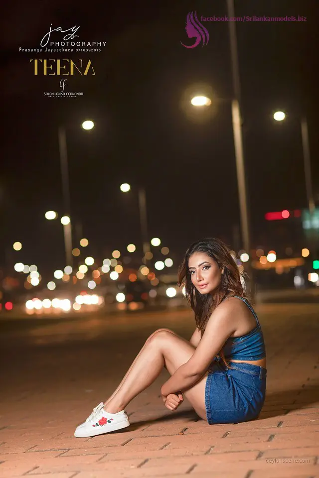 Teena Shanell Fernando Beauty photoshoot in Sri Lanka image 01