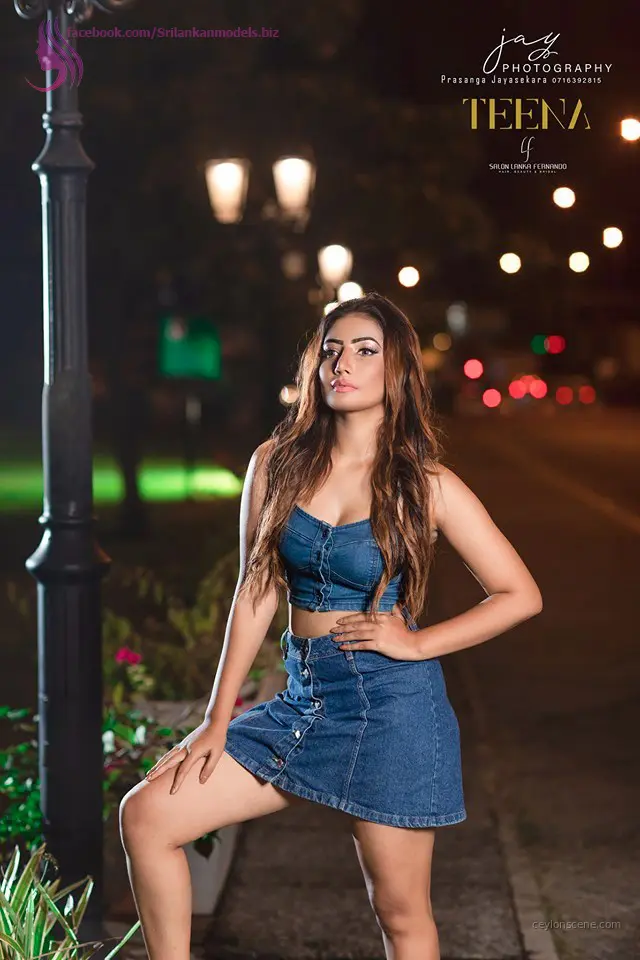 Teena Shanell Fernando Beauty photoshoot in Sri Lanka image 03
