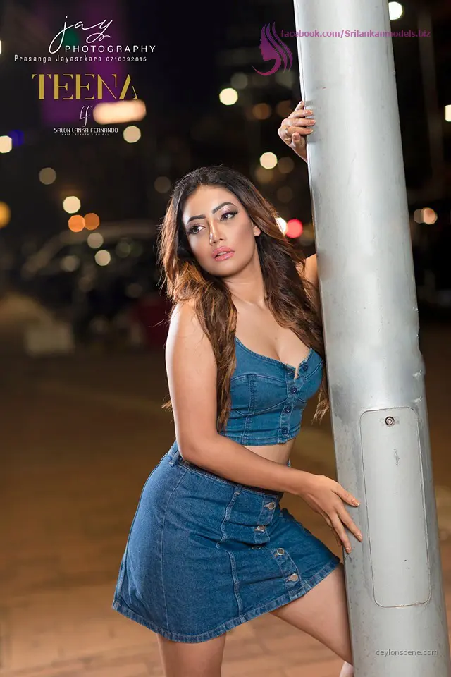Teena Shanell Fernando Beauty photoshoot in Sri Lanka image 12