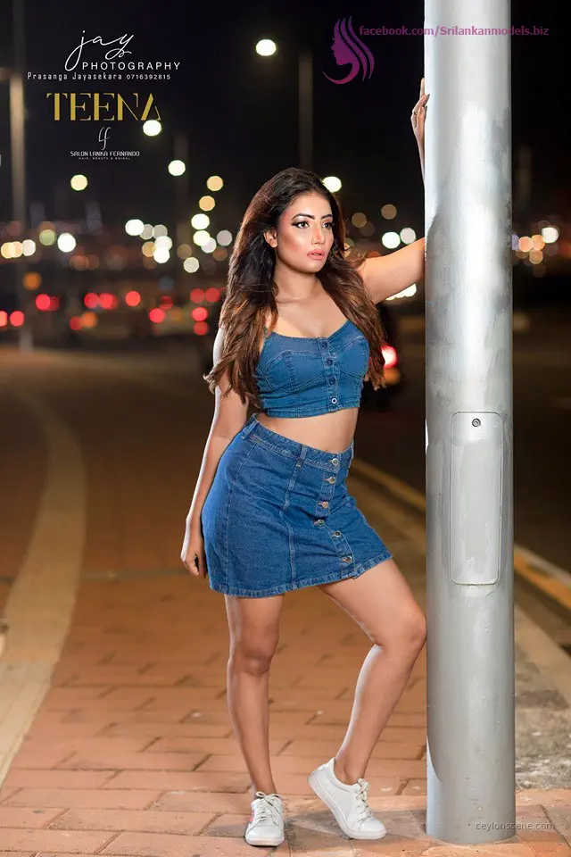 Teena Shanell Fernando Beauty photoshoot in Sri Lanka image 14